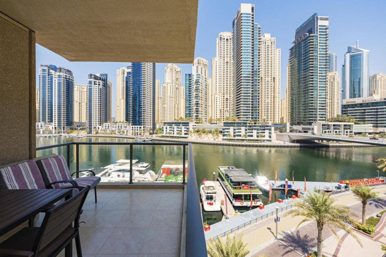 דירות Luxurious Waterfront At Al Majara Dubai Marina מראה חיצוני תמונה